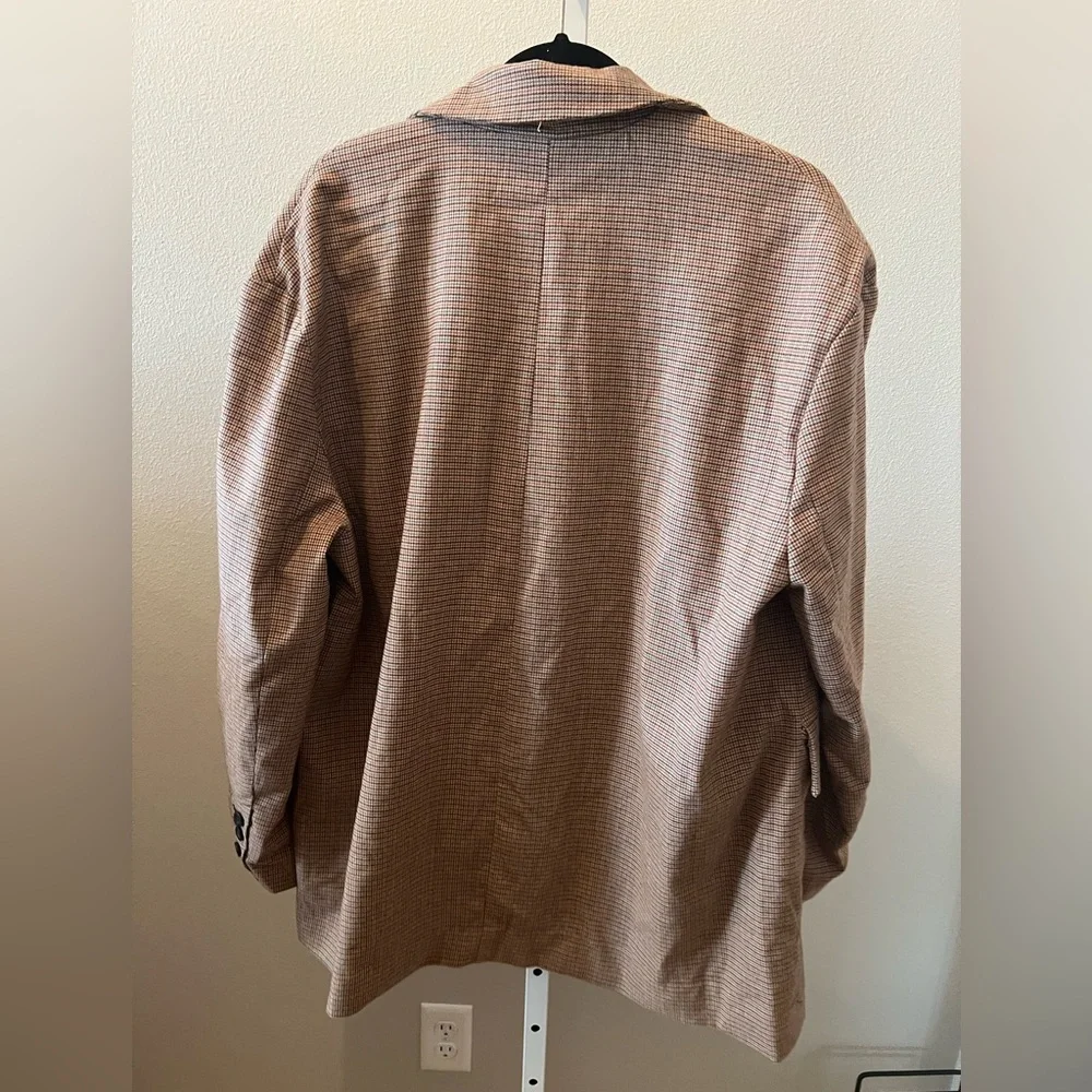 NWOT Free People Reggie Blazer Ginger Combo - Picture 11 of 14